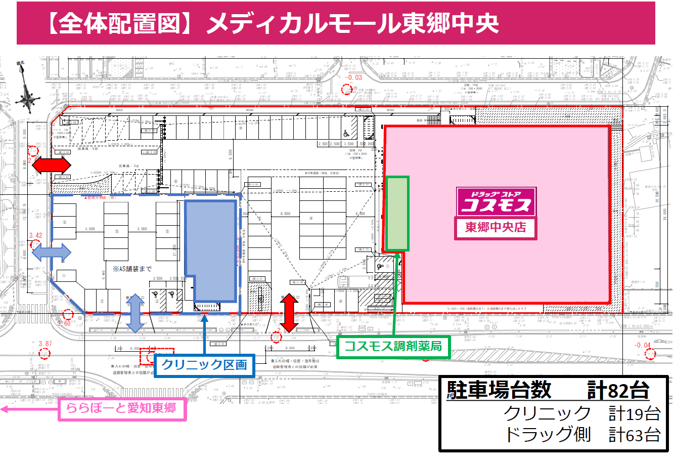 メディカルモール東郷中央